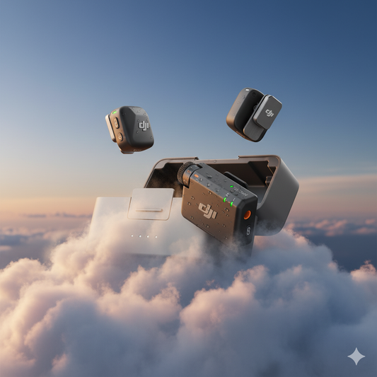 DJI Mic Mini (2 Sender, 1 Empfänger, Ladeschale) - Your Voice, Finally Heard